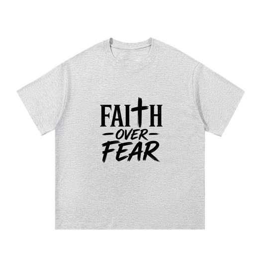 Faith Over Fear Tee Shirt| Essential Cotton T-Shirt |