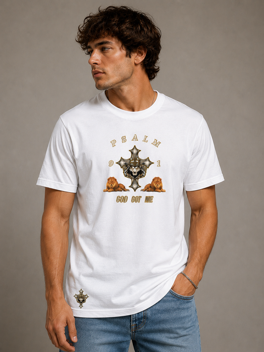 Psalm 91 Short Sleave Tee-Shirt | Christian Wear | Christian Tee