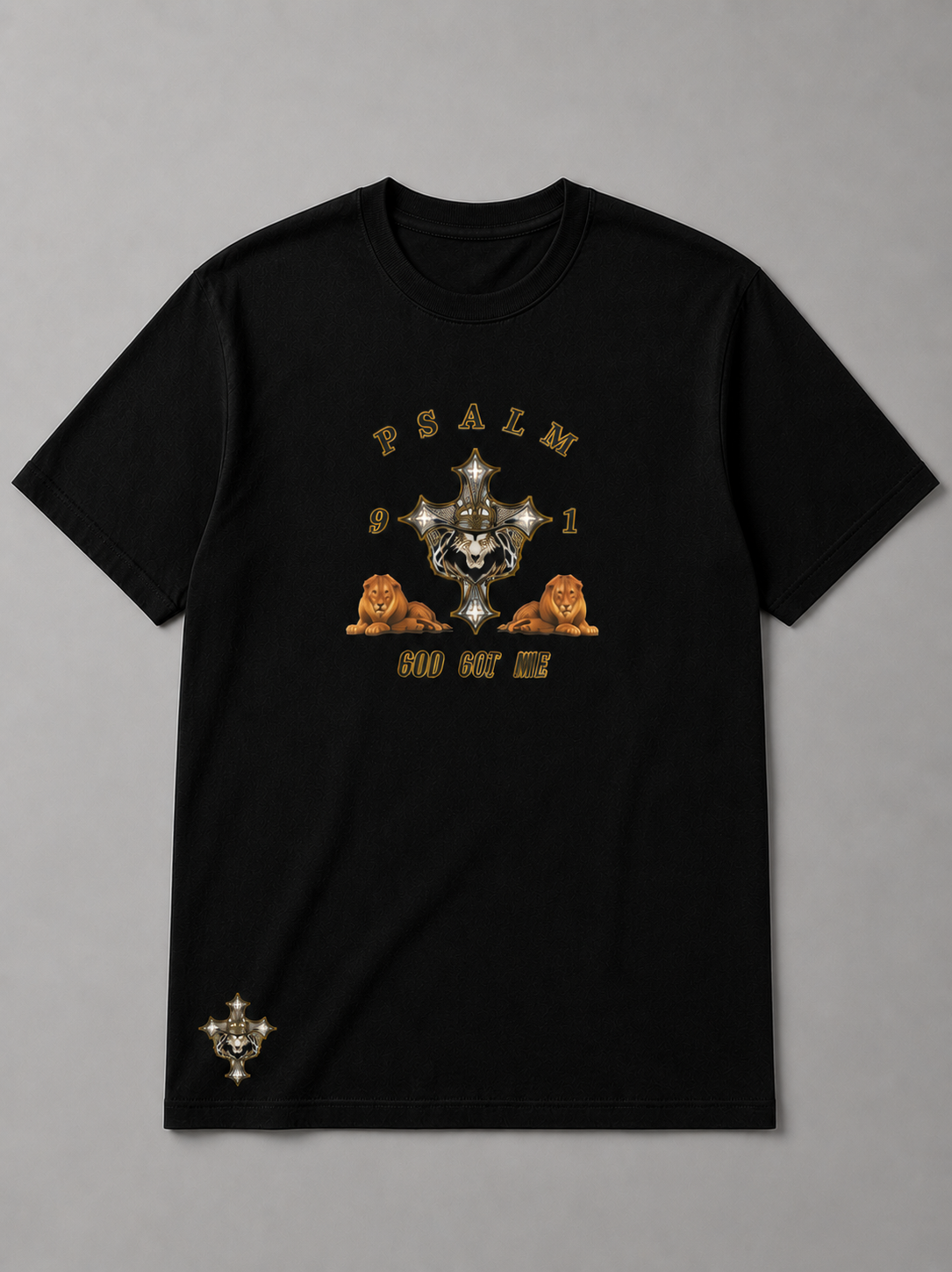 Psalm 91 Short Sleave Tee-Shirt | Christian Wear | Christian Tee