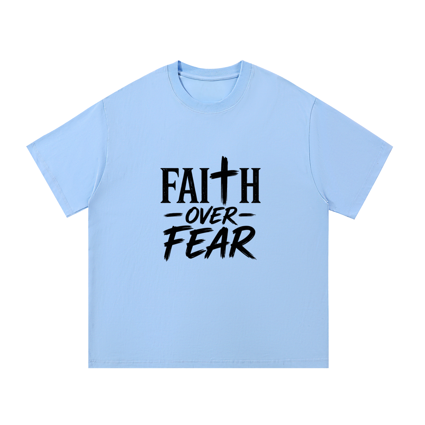 Faith  Over Fear Tee Shirt| Essential Cotton T-Shirt |