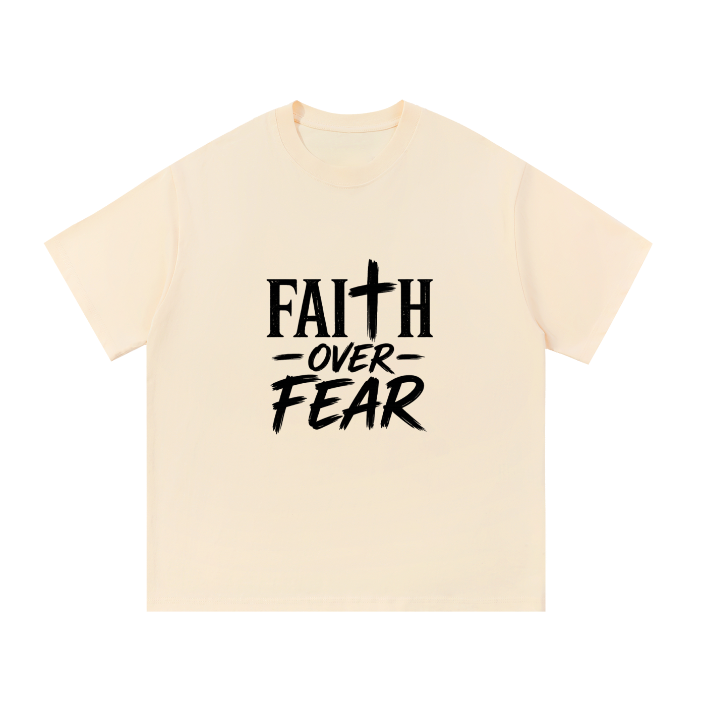 Faith  Over Fear Tee Shirt| Essential Cotton T-Shirt |