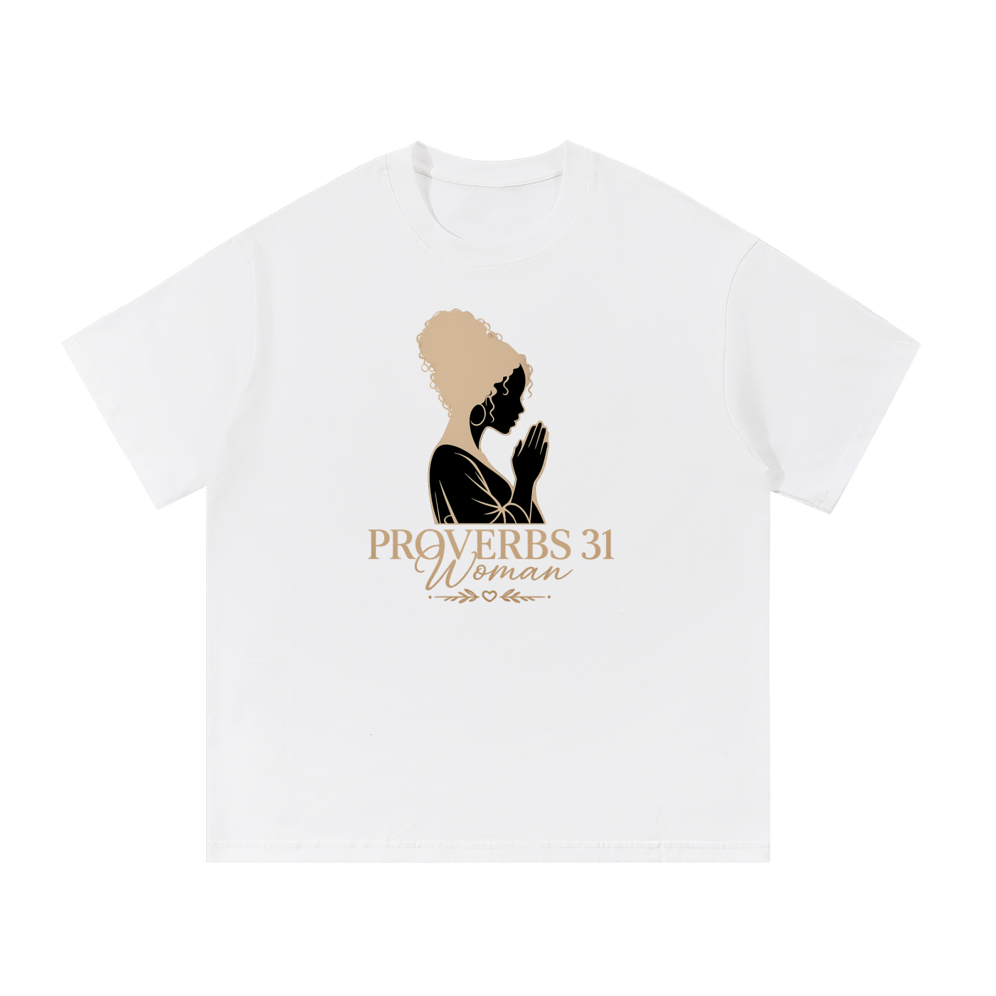 Essential Cotton T-Shirt | Proverbs 31 Woman Tee Shirt | Faith Wear