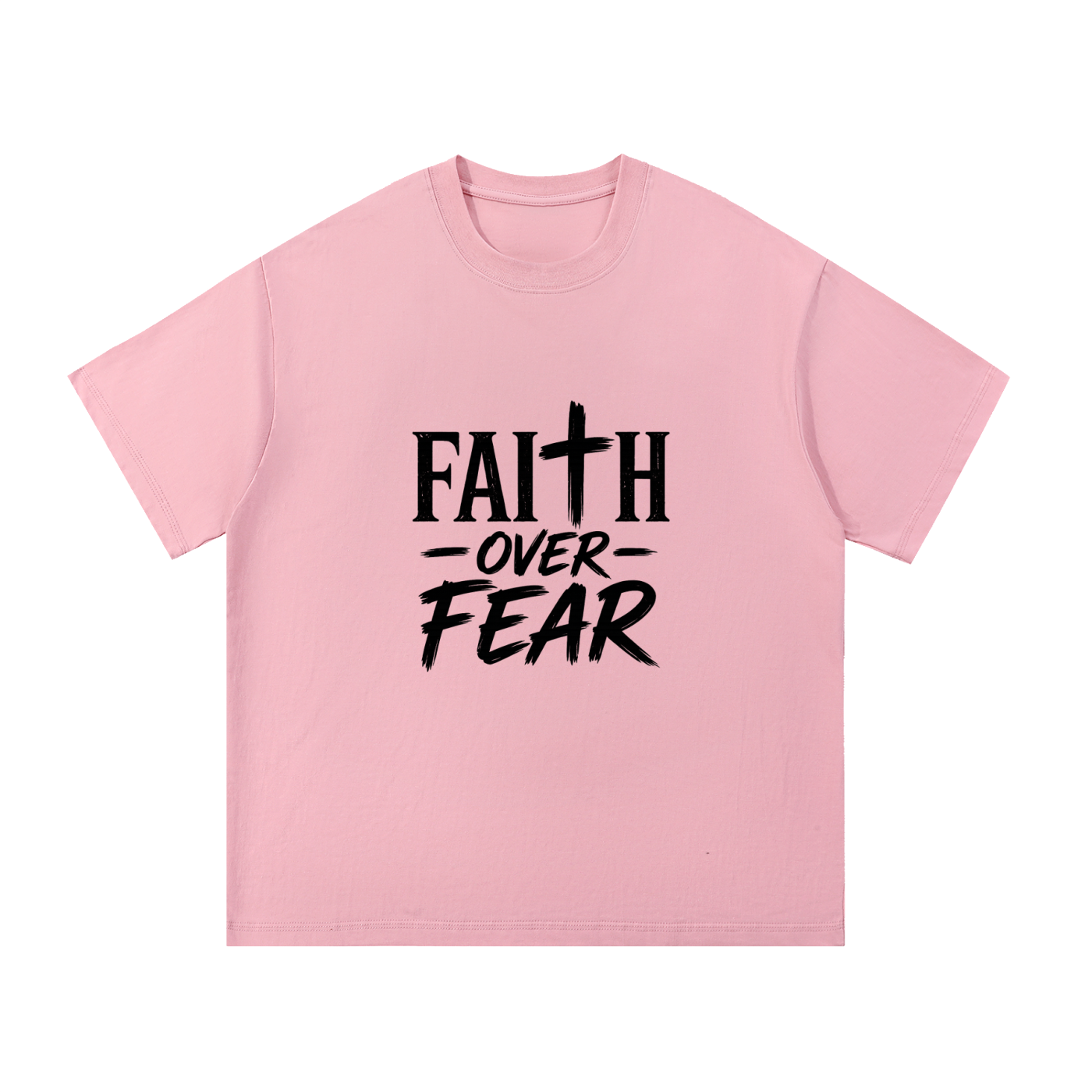 Faith  Over Fear Tee Shirt| Essential Cotton T-Shirt |