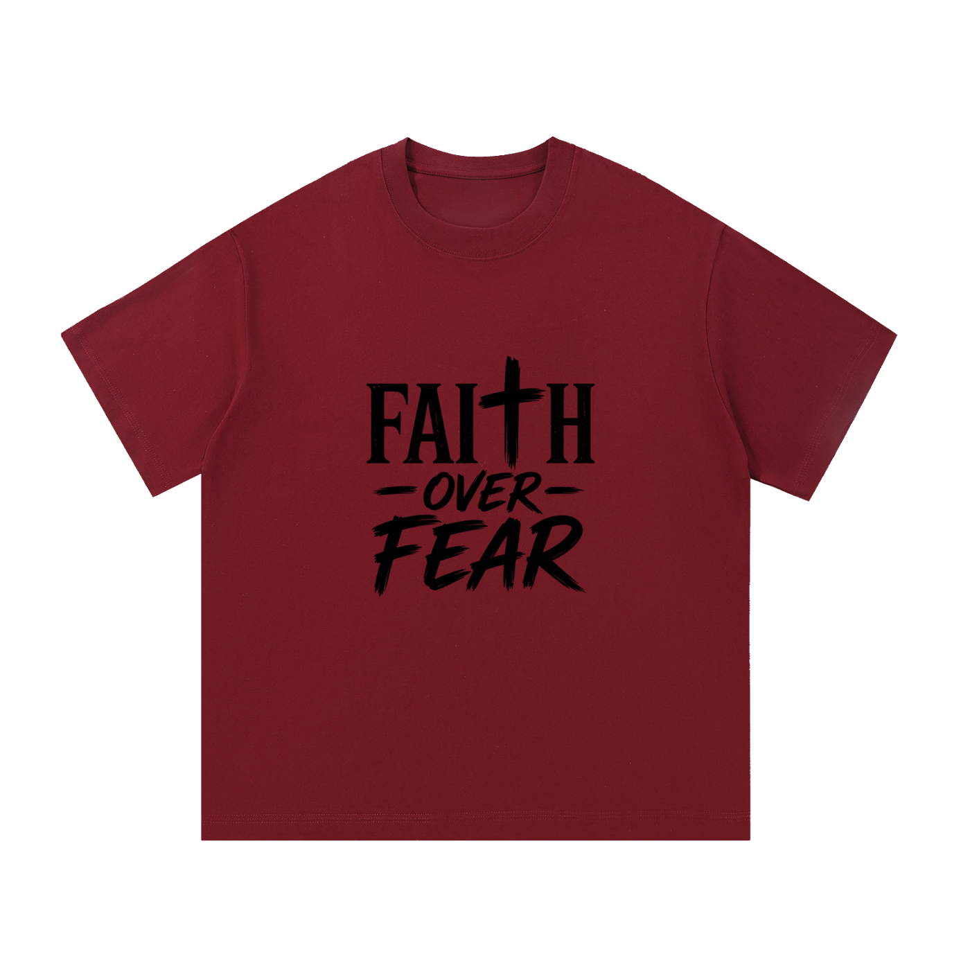 Faith  Over Fear Tee Shirt| Essential Cotton T-Shirt |