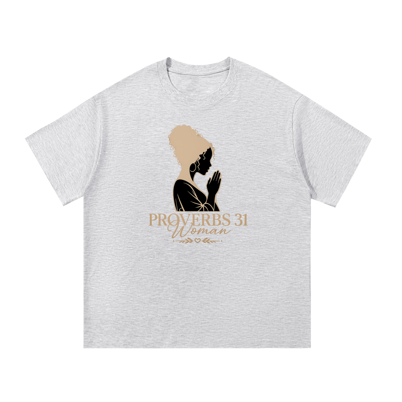 Essential Cotton T-Shirt | Proverbs 31 Woman Tee Shirt | Faith Wear