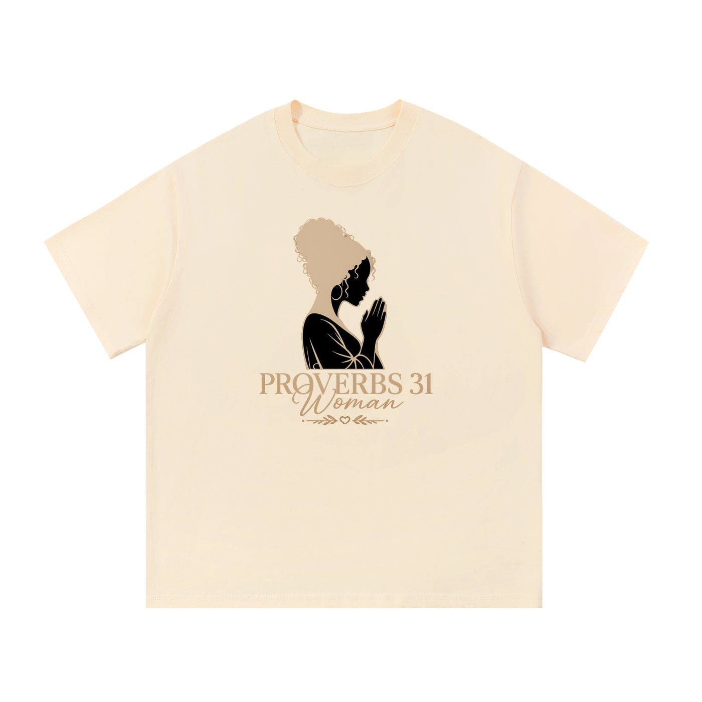 Essential Cotton T-Shirt | Proverbs 31 Woman Tee Shirt | Faith Wear