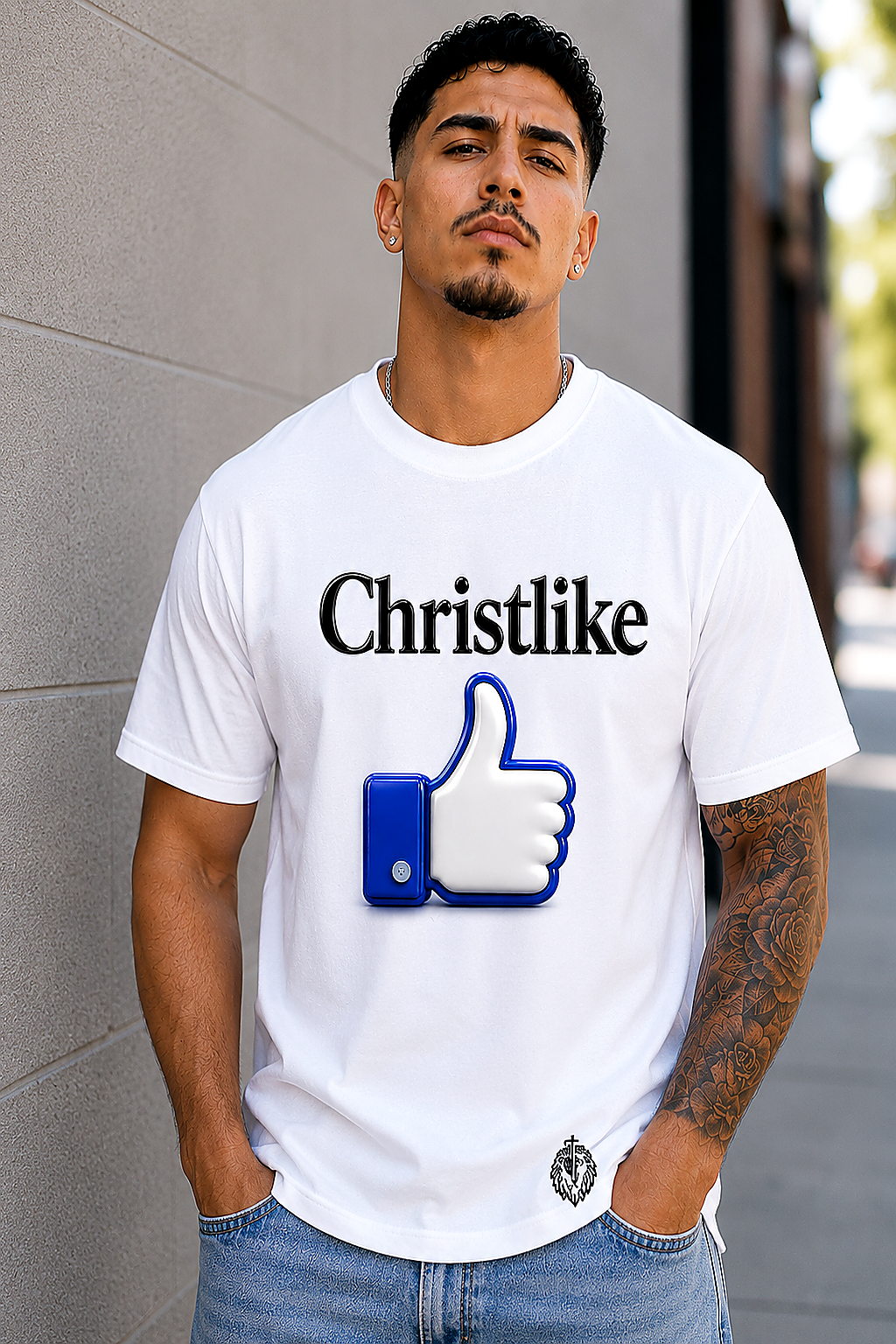 Christ Like Tee Shirt | Essential Cotton T-Shirt