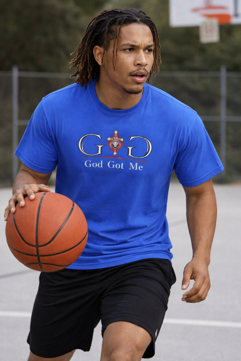 God Got Me Short Sleeve Tee-Shirt