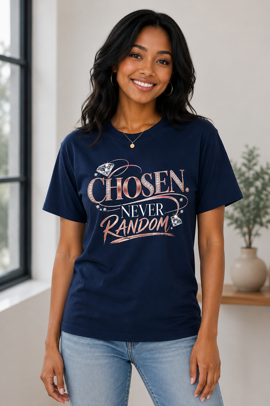 Choosen Never Ramdom  Tee Shirt | Essential Cotton T-Shirt