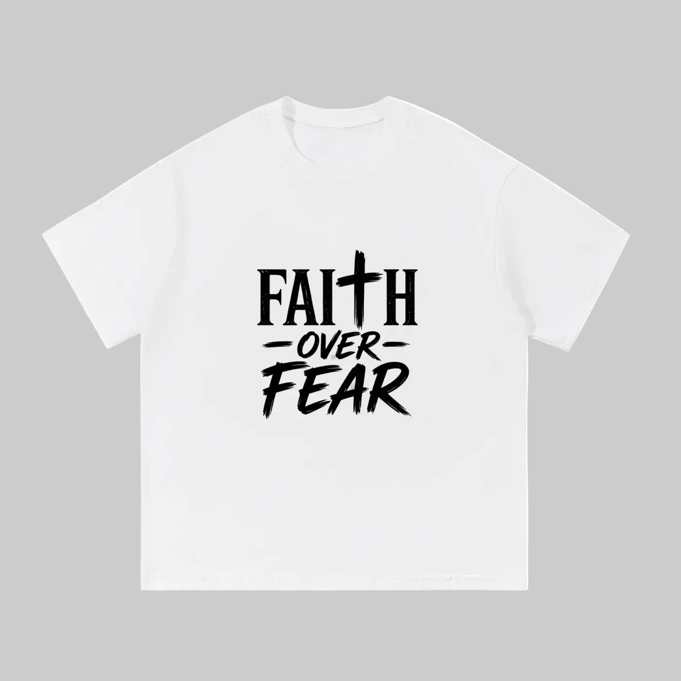 Faith  Over Fear Tee Shirt| Essential Cotton T-Shirt |