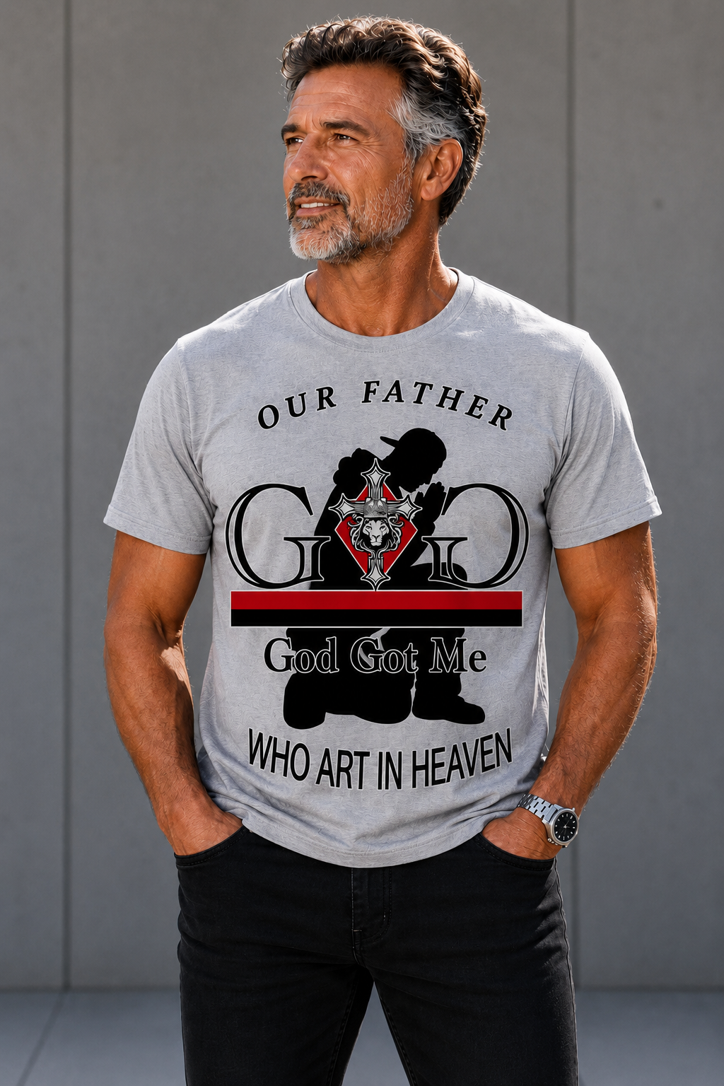 Our Father Tee Shirt | Christian wear | Faith Tee Shirts