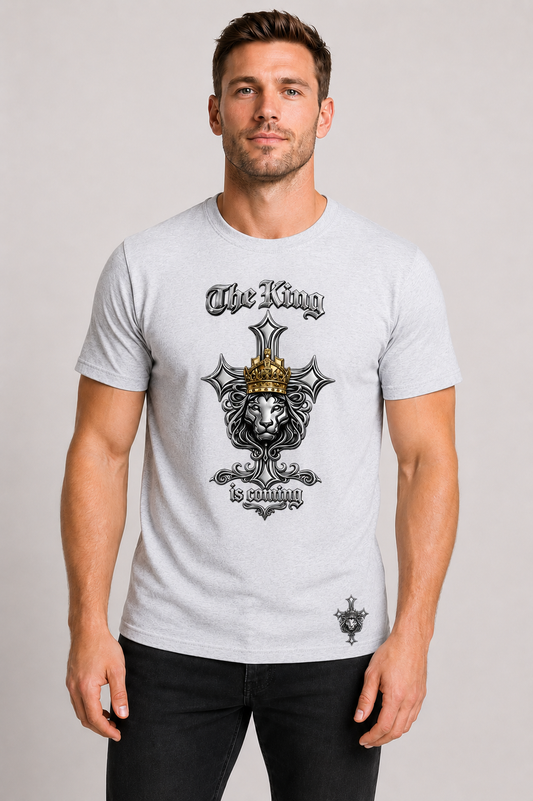 Faith Wear | The King is Coming | Christian Tee Shirt