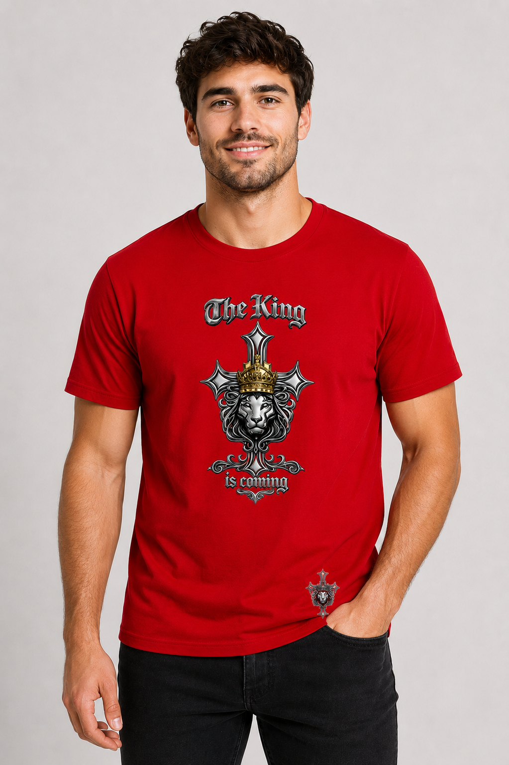 Faith Wear | The King is Coming | Christian Tee Shirt