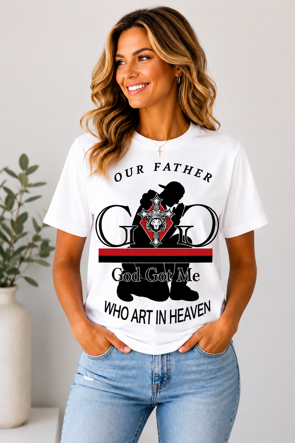 Our Father Tee Shirt | Christian wear | Faith Tee Shirts