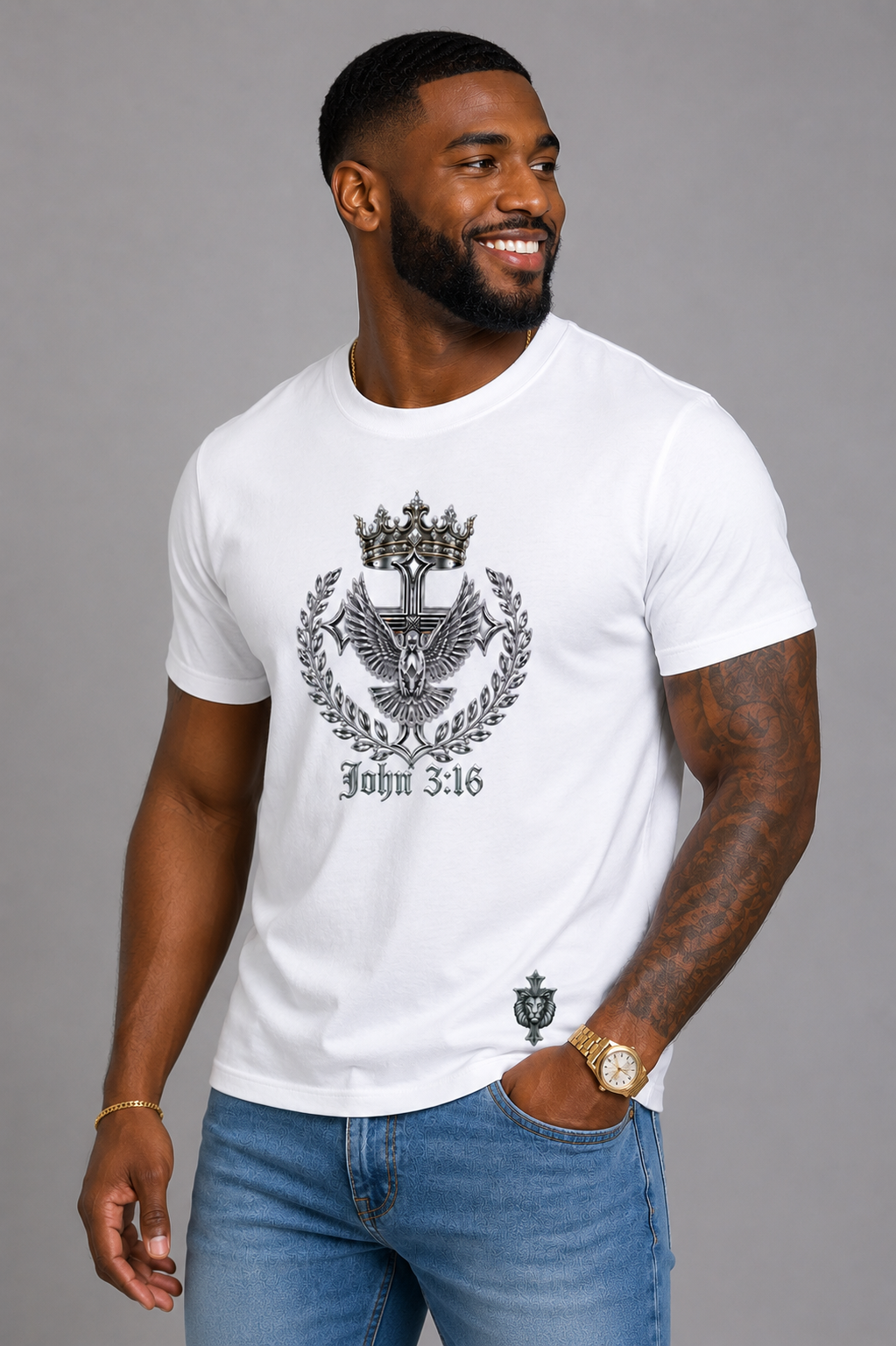 Faith Tee Shirt | John 3:16 Tee | Christian Clothing